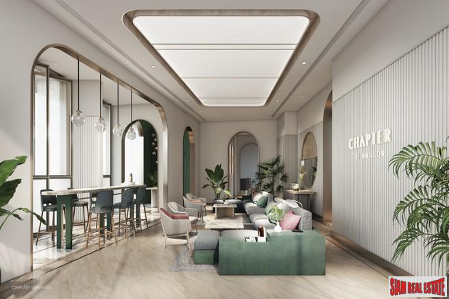 New Modern Low-Rise under Construction at Soi Thong Lor, Close to Phetchaburi Road by Leading Thai Developers - 1 Bed Units-3