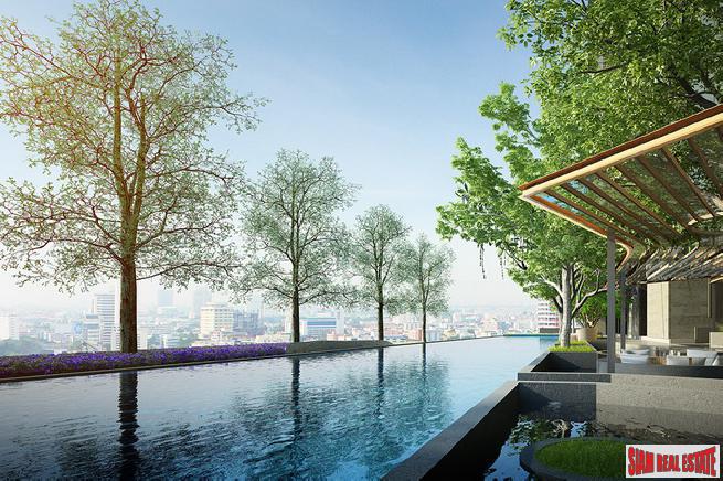 Newly Completed High-Rise Green Condo with 2 Rai of Gardens by Luxury Developers at Sukhumvit 101/1 - 1 Bed Units-0