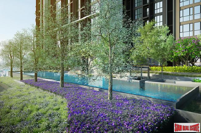 Newly Completed High-Rise Green Condo with 2 Rai of Gardens by Luxury Developers at Sukhumvit 101/1 - 2 Bed Units-5