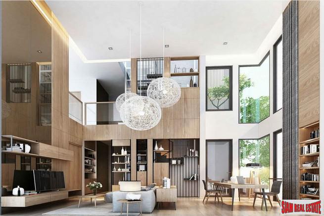 Secure Estate of Luxury Town Homes in Construction at Sukumvit 101, Phunnawithee-17