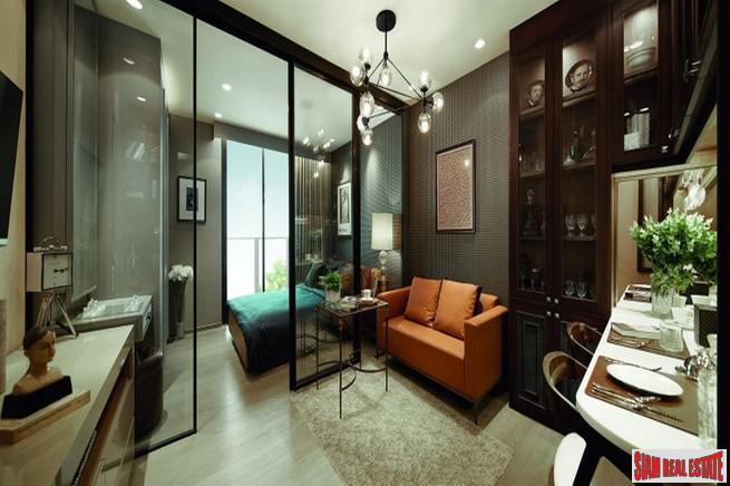 New Ready to Move in High-Rise Condo in Excellent Location of Asoke - Ratchada - Guarantee Return 5% NET for 8 Years and 8% Discount!-1