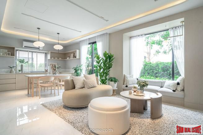 New Estate of Twin Modern Eco Homes in Construction at Bangna-2