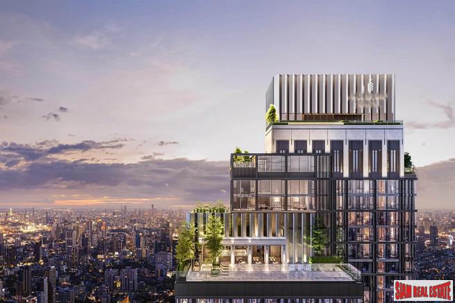 New Ultra Luxury High-Rise on Sukhumvit Road close to BTS Ekkamai - 1 Bed Units-0