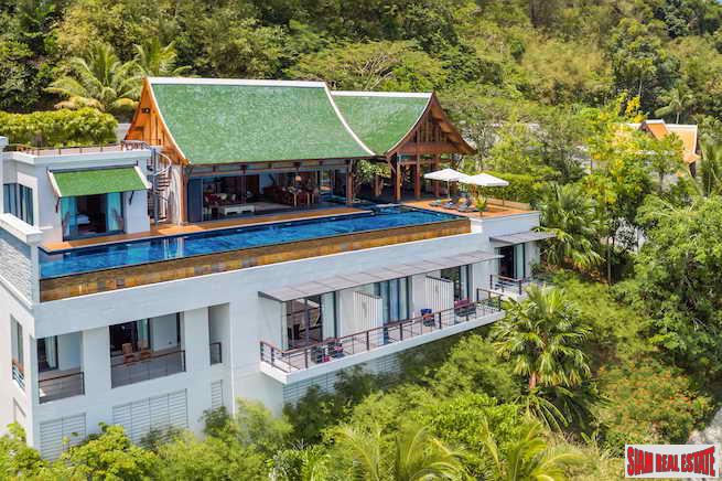 Malaiwana | Sea View Four Bedroom Villa for Sale in Naithon Beach on Phuket's West Coast-0