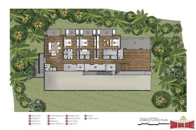 Malaiwana | Sea View Four Bedroom Villa for Sale in Naithon Beach on Phuket's West Coast-22