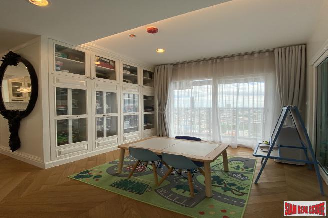 The Key Sathorn-Charoenraj | Large 2 Bed Combined Unit with 3 Balconies and City View at Sathorn-7
