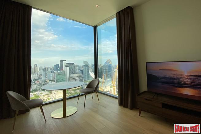 28 Chidlom | Exquisite One Bedroom Condo for Rent on High Floor with Panoramic City Views at Chidlom, Pathum Wan