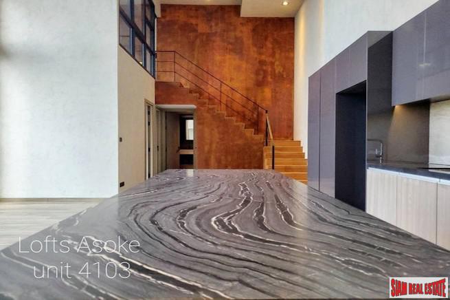 The Lofts Asoke | High Floor Duplex Condo for Sale with Clear City Views-2