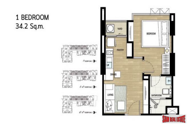 The Room Sukhumvit 69 | One Bedroom Condo for Sale with Pool Views and 100 m. to BTS Thong Lo-12