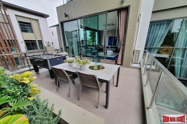 Luxury 5 Bed Show House for Sale in Exclusive Estate with Clubhouse at Bangchak Sukhumvit, close to BTS Phunnawithee