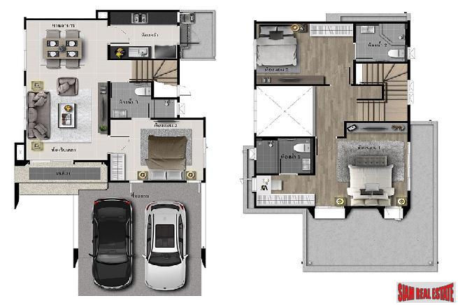 New Secure Estate of Modern Family Homes by Leading Thai Developer close to Suvarnabhumi International Airport - 4 Beds-18