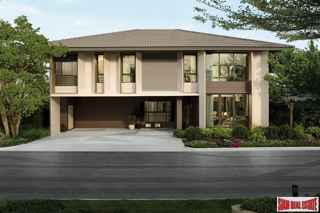 New Secure Estate of Modern Family Homes by Leading Thai Developer close to Suvarnabhumi International Airport - 3 Beds