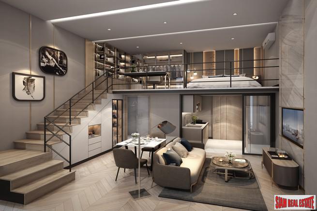 New Off-Plan Riverside High-Rise Condo at Charoennnakhon - 1 Bed Units - Only 20% Down-Payment!-1