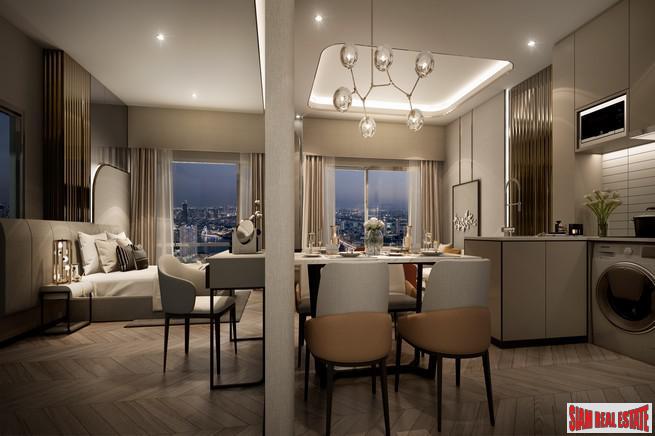 New Off-Plan Riverside High-Rise Condo at Charoennnakhon - 1 Bed Loft Units - Only 20% Down-Payment!-2