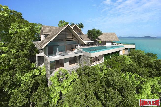 Exclusive Luxury Ocean Front Villas for Sale in a Panoramic Private Cape Yamu Estate-0