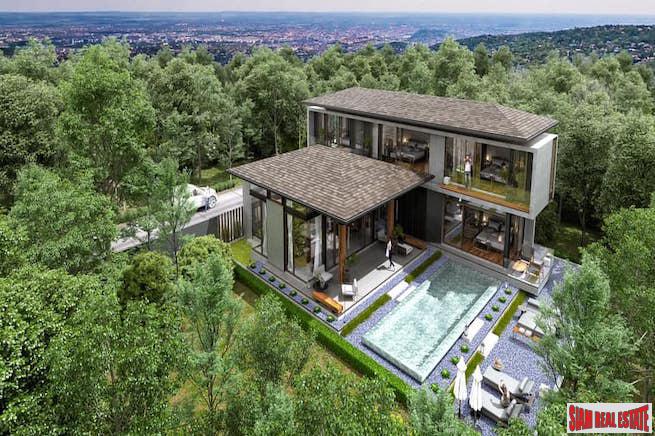 Exceptional 3 & 4 Bedroom Modern Loft Development with Private Pools in the Hills of Bang Tao-1