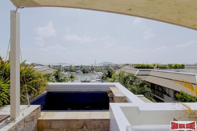 Royal Phuket Marina | 360 Degree View from this Two Bedroom Penthouse for Sale with Private Roof Deck & Jacuzzi-0