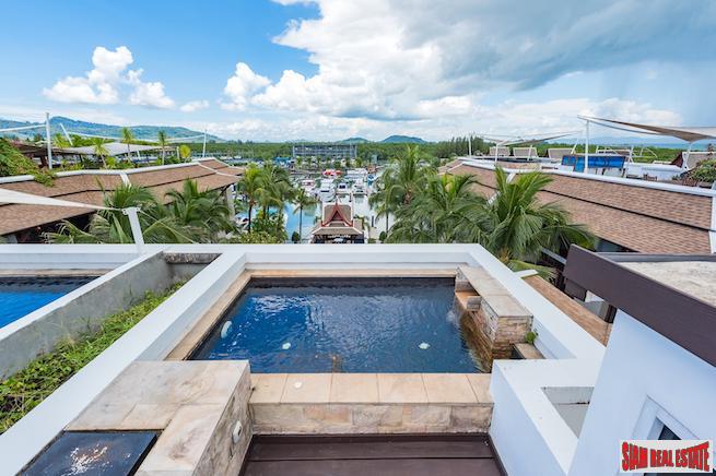 Royal Phuket Marina |Three Bedroom Penthouse for Sale with 360 degree View Private Roof Deck & Jacuzzi-0