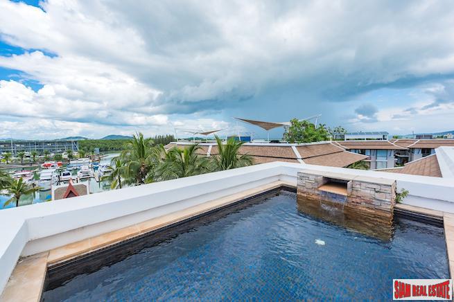 Royal Phuket Marina |Three Bedroom Penthouse for Sale with 360 degree View Private Roof Deck & Jacuzzi-7