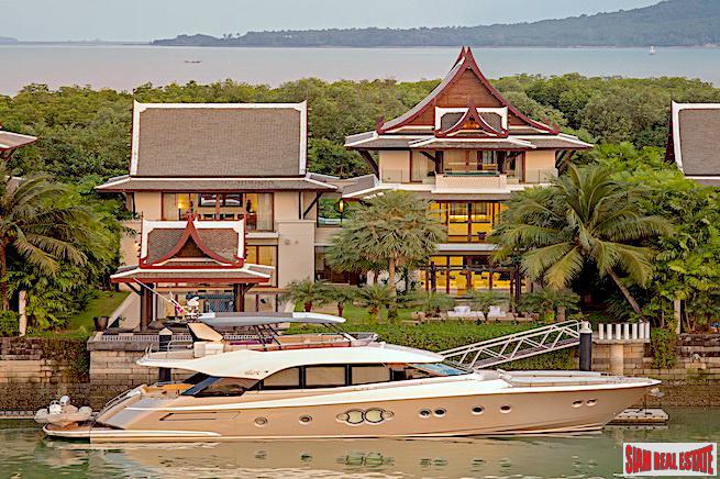 The Waterfront Royal Villas | Five Bedroom Luxury House with 23m Private Boat Berth for Sale-0