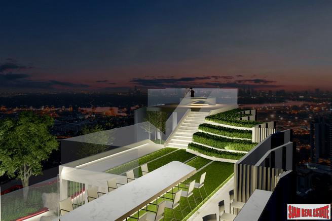 New High-Rise of Loft Duplex Smart Home Condos by BTS Phra Khanong at Rama 4 Road with City and Chao Phraya River Views - 1 Bed Units- Last Few Units Back to Market!-17