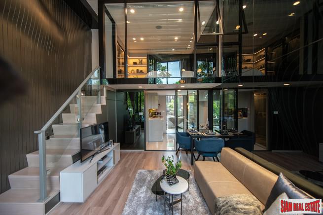 New High-Rise of Loft Duplex Smart Home Condos by BTS Phra Khanong at Rama 4 Road with City and Chao Phraya River Views - 1 Bed Units- Last Few Units Back to Market!-19