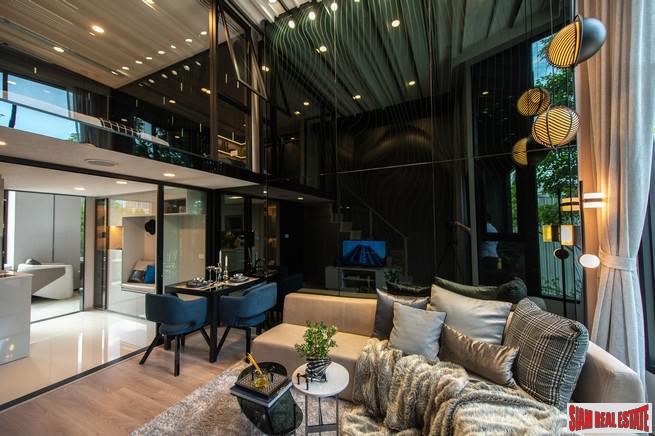 New High-Rise of Loft Duplex Smart Home Condos by BTS Phra Khanong at Rama 4 Road with City and Chao Phraya River Views - 1 Bed Units- Last Few Units Back to Market!-24