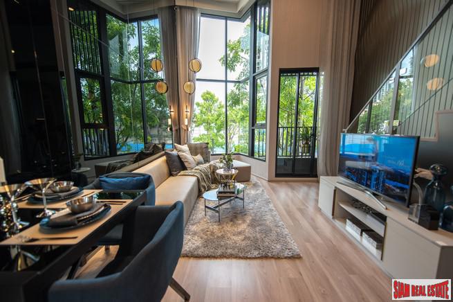 New High-Rise of Loft Duplex Smart Home Condos by BTS Phra Khanong at Rama 4 Road with City and Chao Phraya River Views - 1 Bed Units- Last Few Units Back to Market!-25