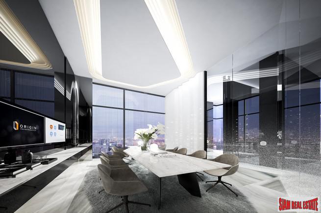 New High-Rise of Loft Duplex Smart Home Condos by BTS Phra Khanong at Rama 4 Road with City and Chao Phraya River Views - 1 Bed Units- Last Few Units Back to Market!-8