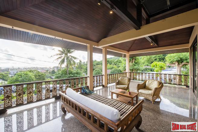 Impressive Five Bedroom Kata Seaview Pool Villa for Sale-3