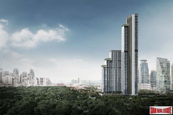 New High-Rise Nearing Completion at Sukhumvit 19, Central Asoke - Penthouse Units-0