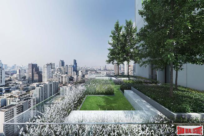 New High-Rise Nearing Completion at Sukhumvit 19, Central Asoke - Penthouse Units-1