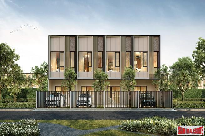 New Project of Premium Townhomes in a Picturesque Community with Excellent Facilities near Mega Bangna - 2/3 Bed 132 Sqm Units-11