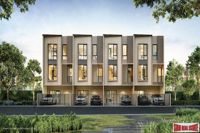 New Project of Premium Townhomes in a Picturesque Community with Excellent Facilities near Mega Bangna - 2/3 Bed 132 Sqm Units-12