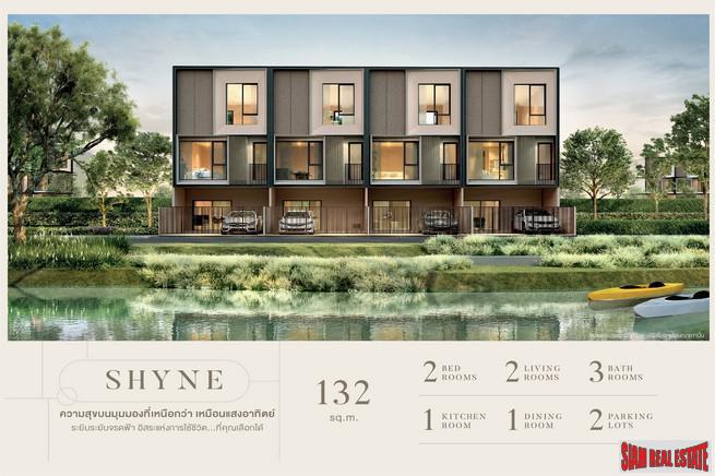 New Project of Premium Townhomes in a Picturesque Community with Excellent Facilities near Mega Bangna - 2/3 Bed 132 Sqm Units-24