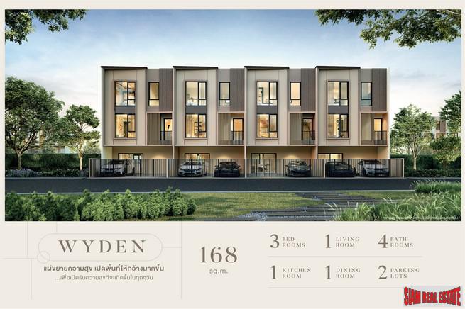 New Project of Premium Townhomes in a Picturesque Community with Excellent Facilities near Mega Bangna - 2/3 Bed 132 Sqm Units-26