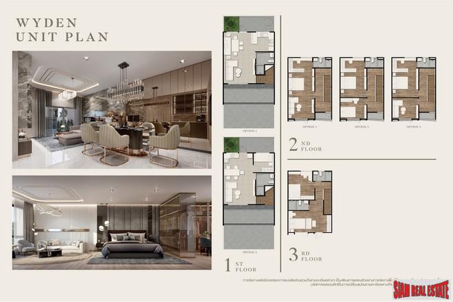 New Project of Premium Townhomes in a Picturesque Community with Excellent Facilities near Mega Bangna - 2/3 Bed 132 Sqm Units-27