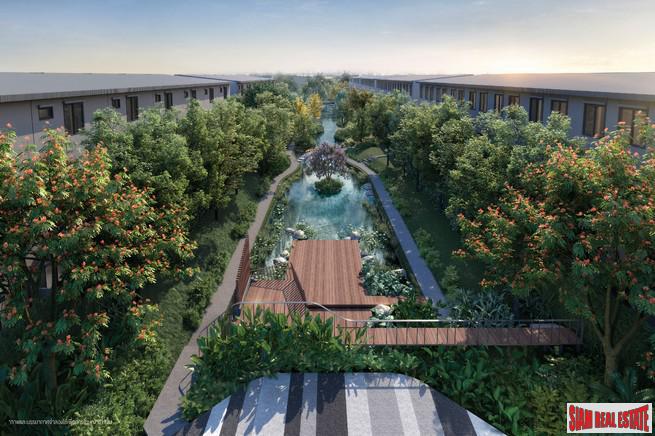 New Project of Premium Townhomes in a Picturesque Community with Excellent Facilities near Mega Bangna - 2/3 Bed 132 Sqm Units-5