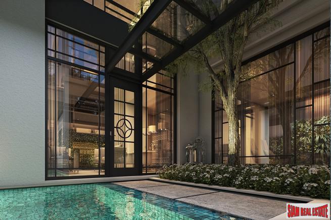 Boutique Estate of only 8 Luxury Homes with Private Pool at Phahon Yothin, near BTS, Chatuchak Area
