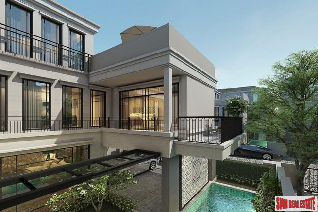 Boutique Estate of only 8 Luxury Homes with Private Pool at Phahon Yothin, near BTS, Chatuchak Area-11