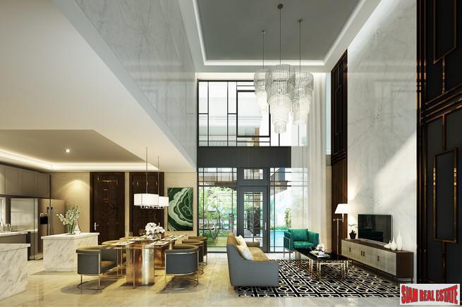 Boutique Estate of only 8 Luxury Homes with Private Pool at Phahon Yothin, near BTS, Chatuchak Area