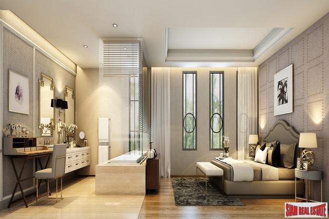 Boutique Estate of only 8 Luxury Homes with Private Pool at Phahon Yothin, near BTS, Chatuchak Area