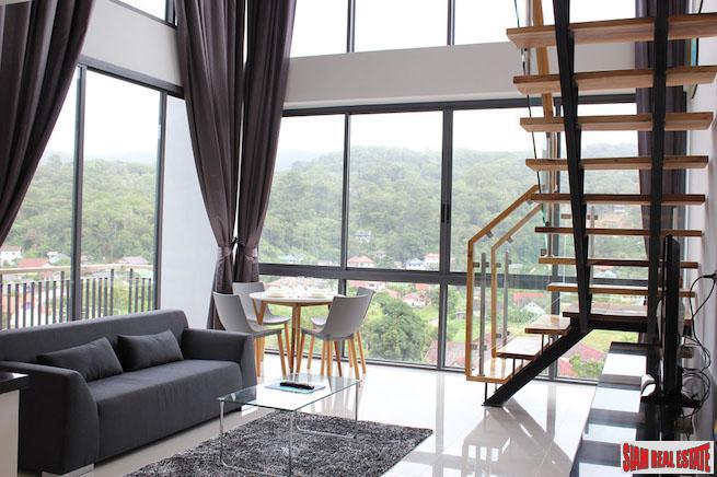 Icon Park Condominium | Two Bedroom Kamala Duplex with Large Open Windows and Green Views-0