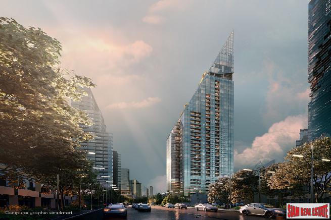 Super Luxury Condo In Construction at Sathorn by Raimon Land PLC and Tokyo Tatemono - 3 Bed Units - 5% Discount!