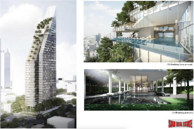 Super Luxury Condo In Construction at Sathorn by Raimon Land PLC and Tokyo Tatemono - 3 Bed Units - 5% Discount!