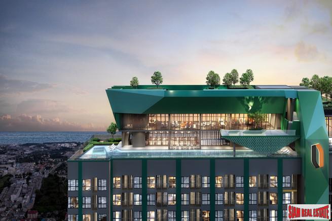 New High Rise with Sea and River Views near the City and the Beach at Samut Prakan, Bangkok - 1 Bed 26 Sqm Units-4