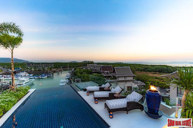 Royal Phuket Marina | World's First Triplex Penthouse with In-house Boat Berth & 360 Degree Sea Views-23