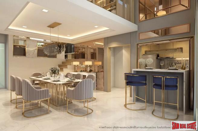 New Project of Modern Twin Houses with Home Automation at Lat Phrao Road, Bang Khen.-6
