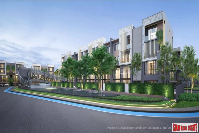 New Project of Modern Twin Houses with Home Automation at Lat Phrao Road, Bang Khen.-23