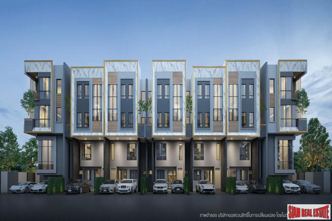 New Project of Modern Twin Houses with Home Automation at Lat Phrao Road, Bang Khen.-4